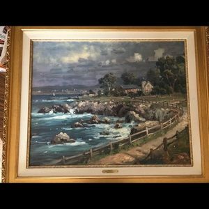 Thomas Kinkade limited edition Seaside Village
